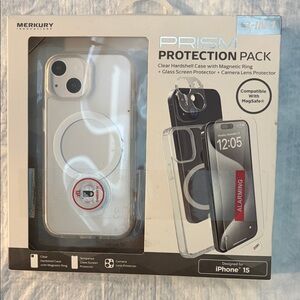 Clear Prism Protection Pack for iPhone 15